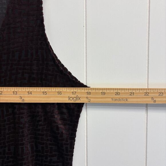 Vintage Hanky Panky Burnout Velvet Slip Dress & Jacket Set Size L Whimsigoth - Picture 11 of 15